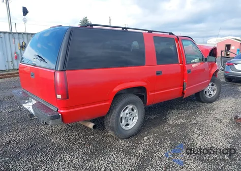 1996 Chevrolet Suburban K1500 from USA, damaged, VIN 3GNFK16R1TG103208